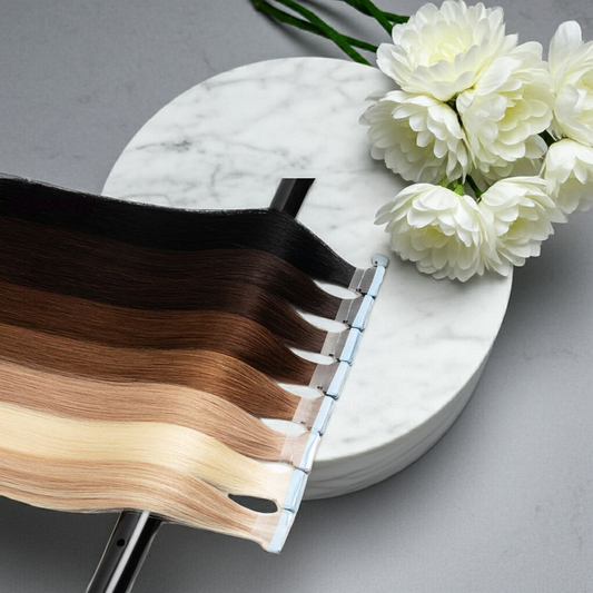 Tape-In Extensions – Russisches Echthaar