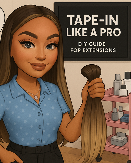 DIY Tape-In Extensions Kit – Tape-In Like a Pro