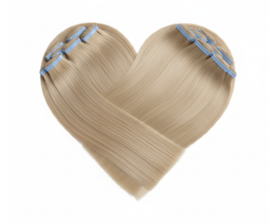 Tape-In Extensions – Russisches Echthaar