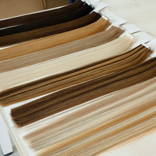 Tape-In Extensions – Russisches Echthaar